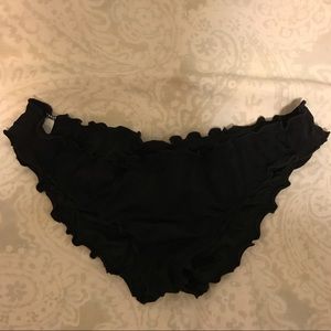 Black bikini bottom